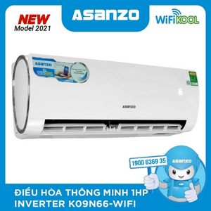 MÁY LẠNH ĐIỀU HÒA THÔNG MINH INVERTER ASZ K09N66-WIFI 9000BTU